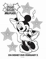 Minnie Mouse Coloring Star Pages Pop Printable Mickey Disney Clubhouse Friends Colouring Sheets Mamasmission Activity Printables Cartoon Books Stars Starring sketch template