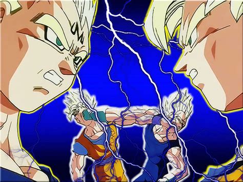 Image Goku Vs Majin Vegeta By Raikaisei  Dragon