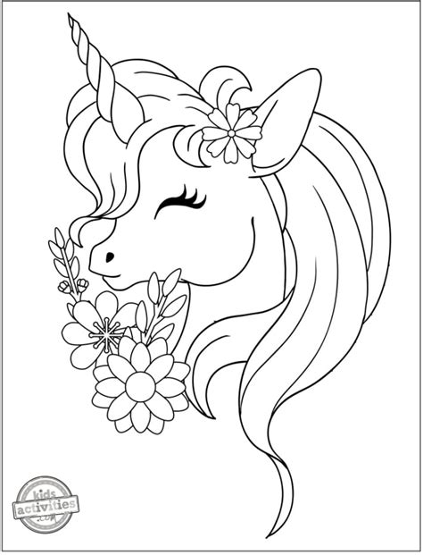 realistic unicorn coloring pages junctiondiki