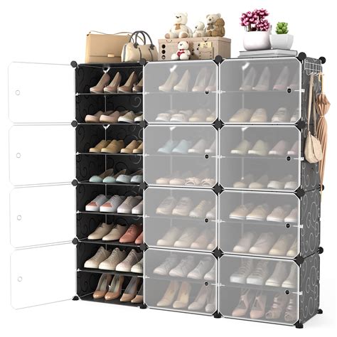 buy portable shoe rack organizer  door  pairs shoe storage