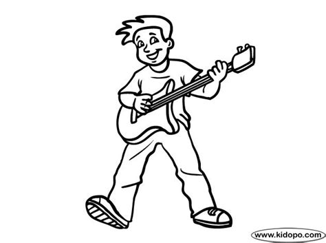 rock guitar coloring pages patricia sinclairs coloring pages