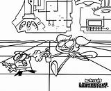Coloring Pages Cartoon Dexter Laboratory Network Kids Dexters Sheets Choose Board sketch template
