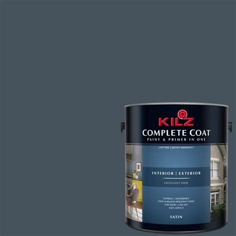 kettle black kilz complete coat interiorexterior paint primer     walmart