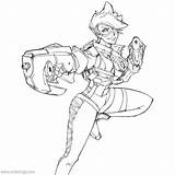 Overwatch Coloring Bastion Xcolorings Junkrat sketch template