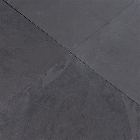 12 X 24 Montauk Black Slate Gauged Field Tile