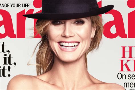 heidi klum overshares to marie claire about sex getting
