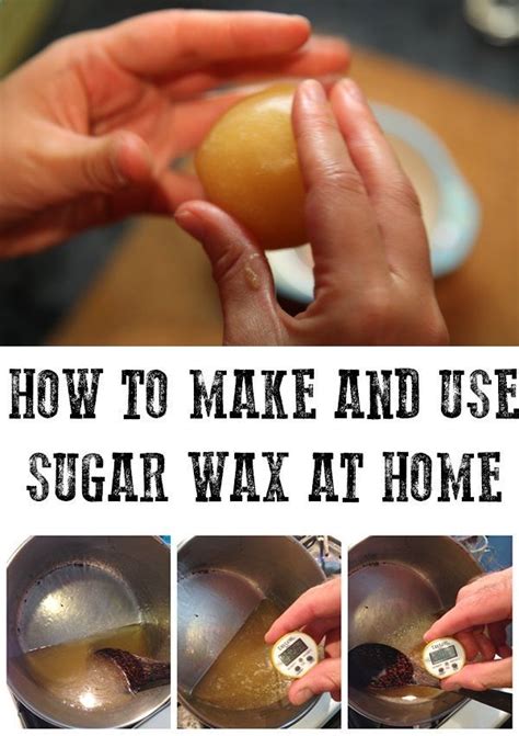 how to make and use sugar wax at home sugar waxing home beauty tips