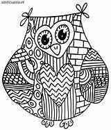 Eulen Dekoking Eule Erwachsene Colouring Owls Kostenlose Zentangle Malbuch Bestseller sketch template