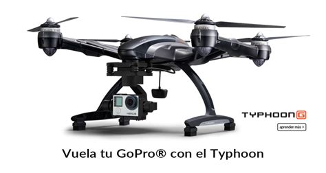 yuneec typhoon   gimbal  gopro  touch control