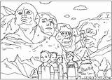 Rushmore Mount Monte Kolorowanka Sculture Skulpturen Esculturas Stany Zjednoczone Ellis Niagara Stati Uniti Colorkid Kolorowanki Cascate Rzeźby Staaten Amerika Vereinigten sketch template