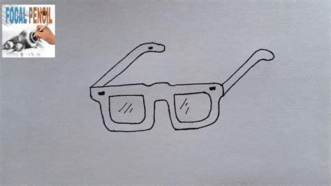 how to draw sunglasses step by step youtube