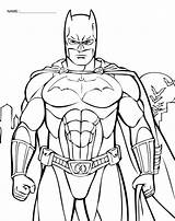 Superheroes sketch template