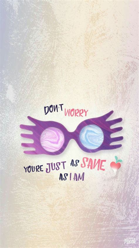 Quote Luna Lovegood 💙 Harry Potter Quotes Harry Potter Wallpaper