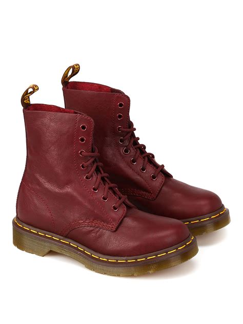 dr martens pascal ankle boots pascalcherryred
