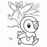 Coloring Pokemon Grotle Pages Print Color Kids sketch template