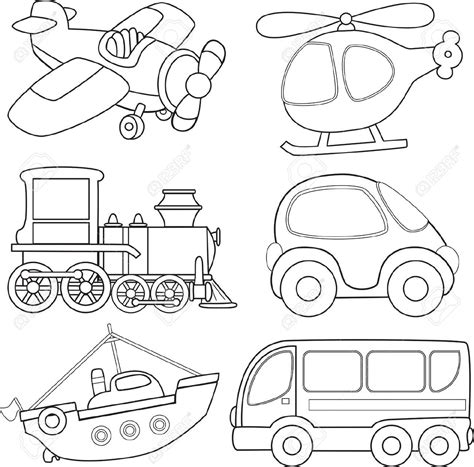 ideas  transportation coloring pages  toddlers home