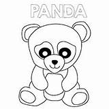 Panda Coloring Pages Printable Baby Bear Cute Kids Top Online Color Choose Board sketch template