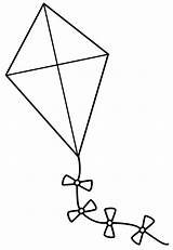 Kite Coloring Pages Clipart Use sketch template