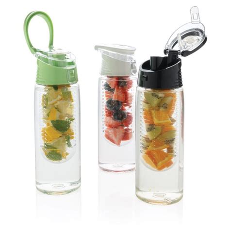 afsluitbare waterfles met infuser promotion products