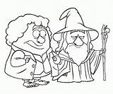 Hobbit Bilbo Coloringhome Dwarves Everfreecoloring Baggins sketch template
