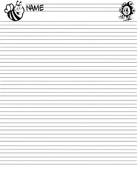 lined paper   print  grade  writing paper printable writing paper template lined