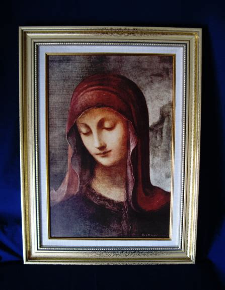 sr maria innocentia hummels virgin mary framed artwork