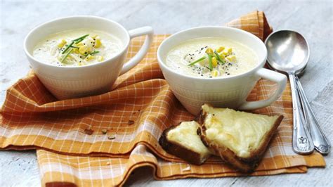 Creamy Sweetcorn Soup Recipe Bbc Food