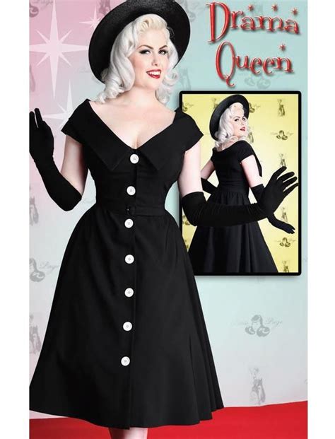 drama queen black rockabilly clothing online shop für rockabillies und rockabellas