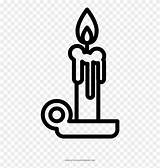 Candle Pinclipart sketch template