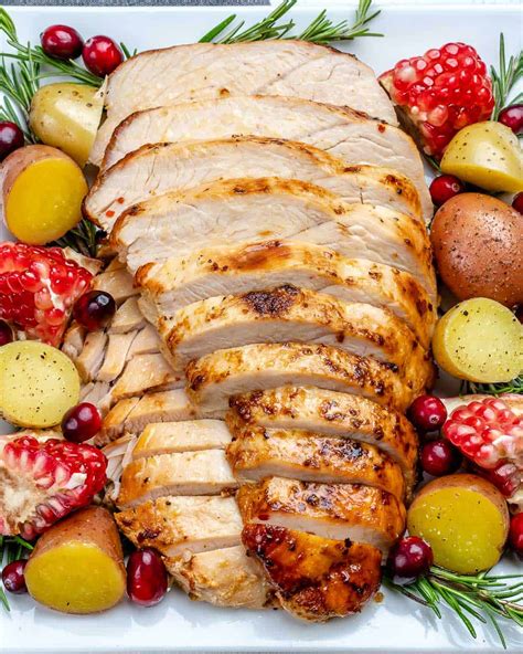 Easy Oven Roasted Maple Turkey Breast Healthy Fitness Meals