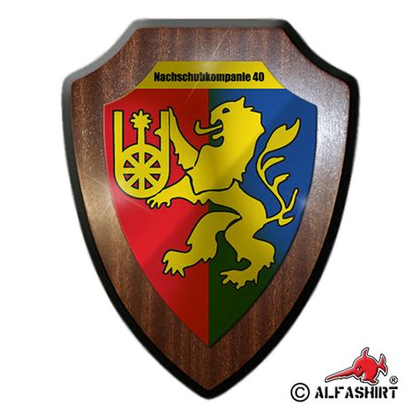 escutcheon replenishment company  bundeswehr crest badge logo  alfashirt