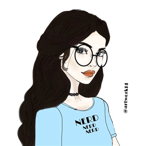 40 Most Popular Girl With Glasses Drawing Cartoon The Japingape
