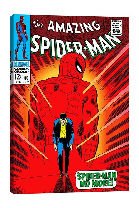 Marvel Comic Book Spider Man Issue Cover 50 Spiderman Comic