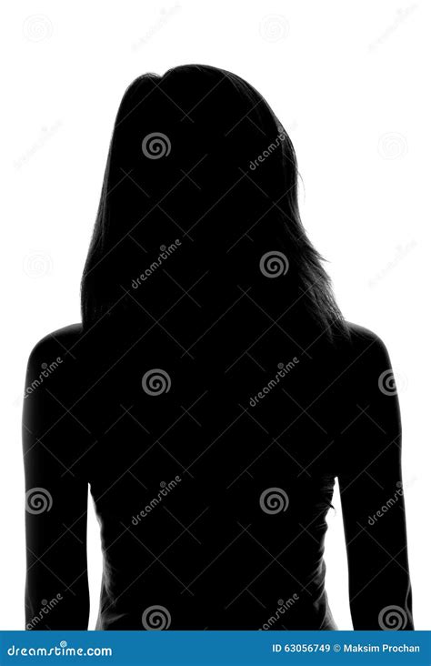 silhouette   woman  face stock image image  graphic background