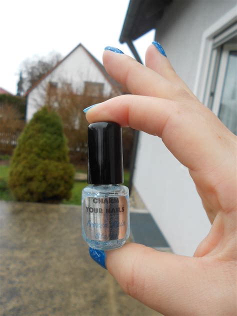 nail polish obsession review charm  nails frozen rain storm