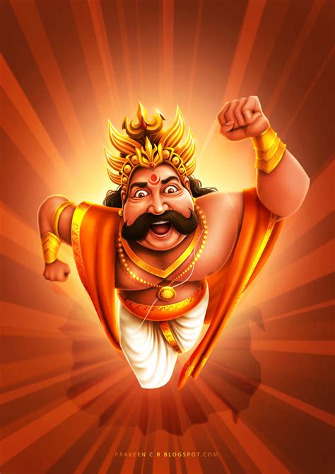 maveli mahabali onam kerala  praveencrblogspotcom  behance