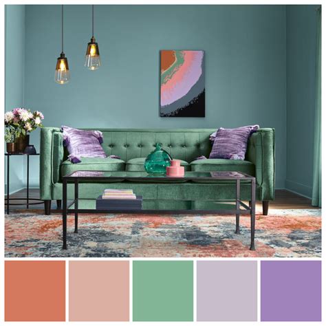 split complementary color scheme interior design decoomo