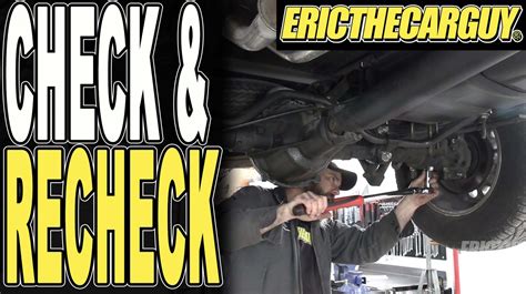 check recheck  fasteners  safety ericthecarguy