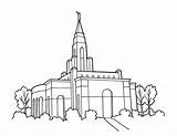 Lds Temples Sketch Slc Mormon Holamormon3 Templo Colorine Mormons sketch template