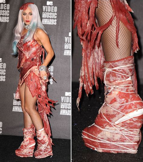 lady gagas  outrageous outfits irish mirror