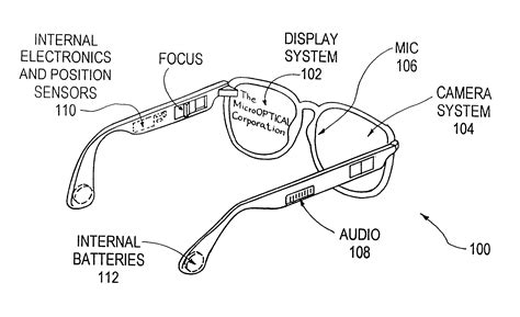 patent  eyeglass interface system google patents