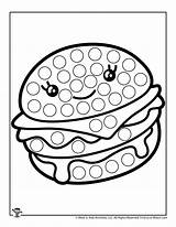 Burger Woojr Worksheet sketch template