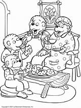 Bears Berenstain Coloring Pages Bear Sheets Christmas Care Colouring Kids Family Color Printable Books Cartoon Getcolorings Dover Welcome Information sketch template