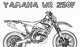 Ktm Colouring Motorbike sketch template
