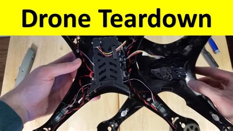 teardown  drone promark gps shadow drone youtube