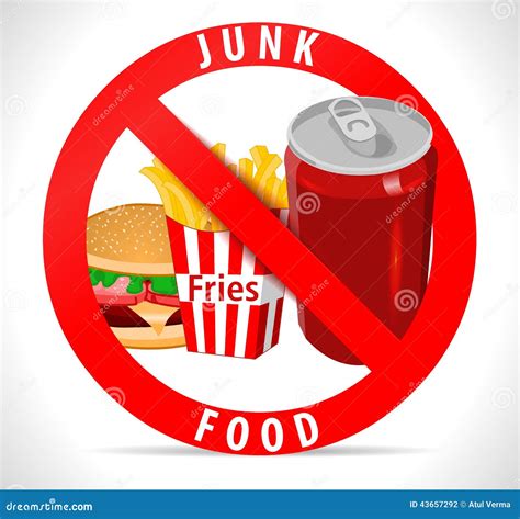 avoid junk food stock illustrations  avoid junk food stock