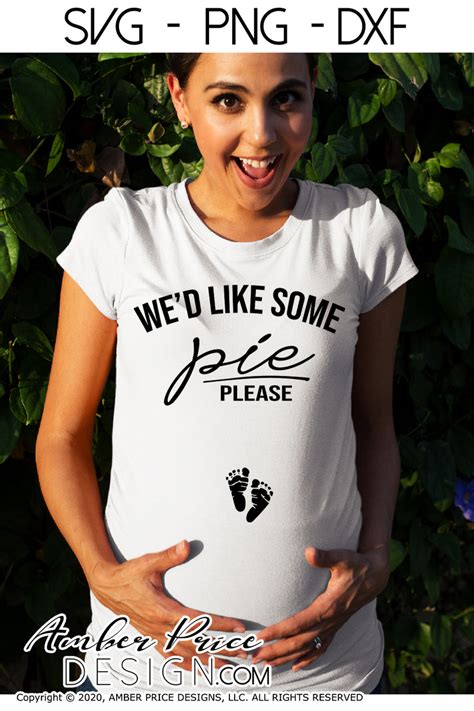 we d like some pie please svg png dxf twin pregnancy svg for cricut