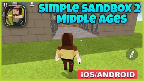 simple sandbox  middle ages gameplay walkthrough android ios