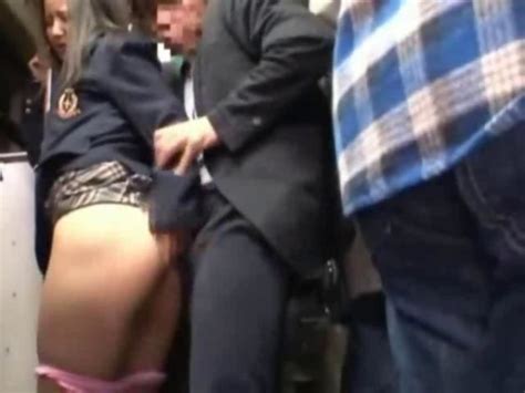 schoolgirl groped by stranger in a crowded bus movie on gotporn 2546779