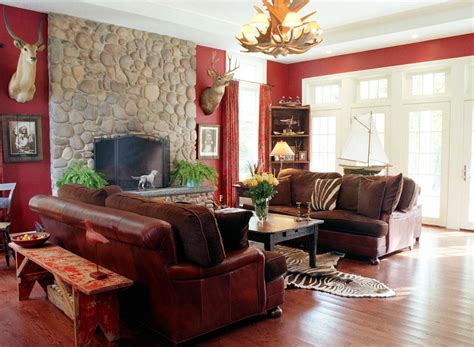 red living room ideas  decorate modern living room sets
